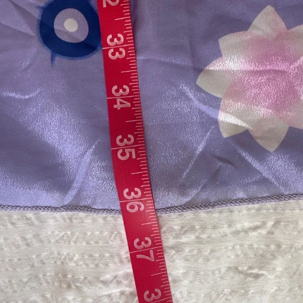 Unbranded Encanto Isabela Inspired Dress Purple Floral Ruffle Girls Size 7-8